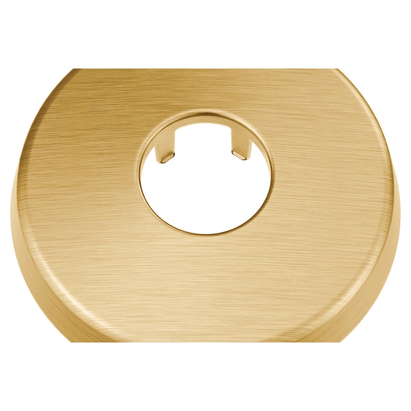 Moen Shower Arm Flange Brushed Gold 137488BG - main